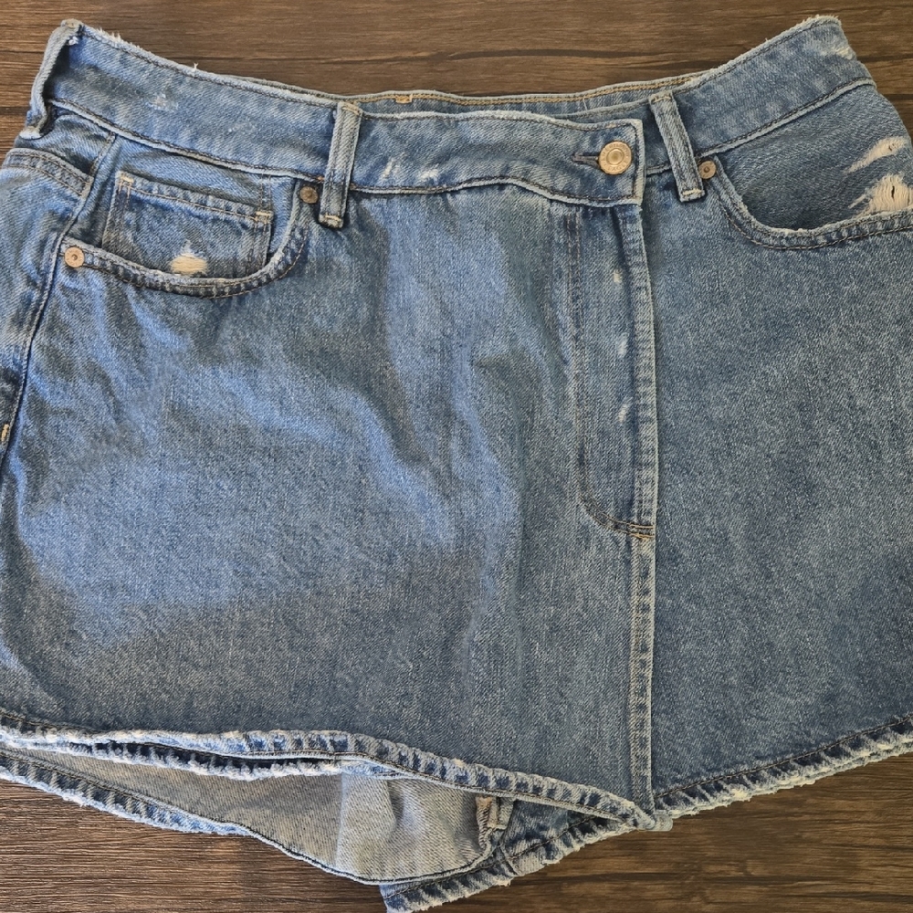 American Eagle Denim Skort